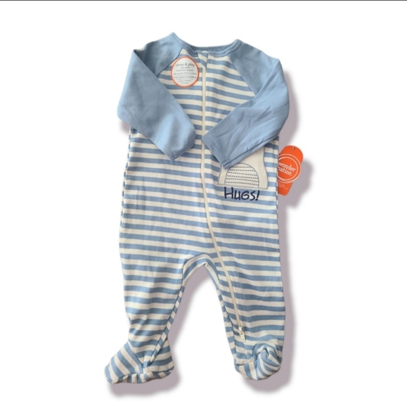 Infant Stripe Footsie - Picture 5 of 6